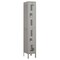 Salsbury Industries Wardrobe Locker, 15 in. D, Ventilated, Gray 72165GY-U